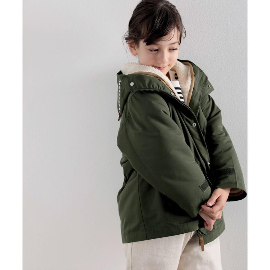 女の子 男の子 キッズ 3WAY マウンテンパーカー ボアジャケット 親子コーデ ジュニア 秋 冬 春 | classicalelf | 05