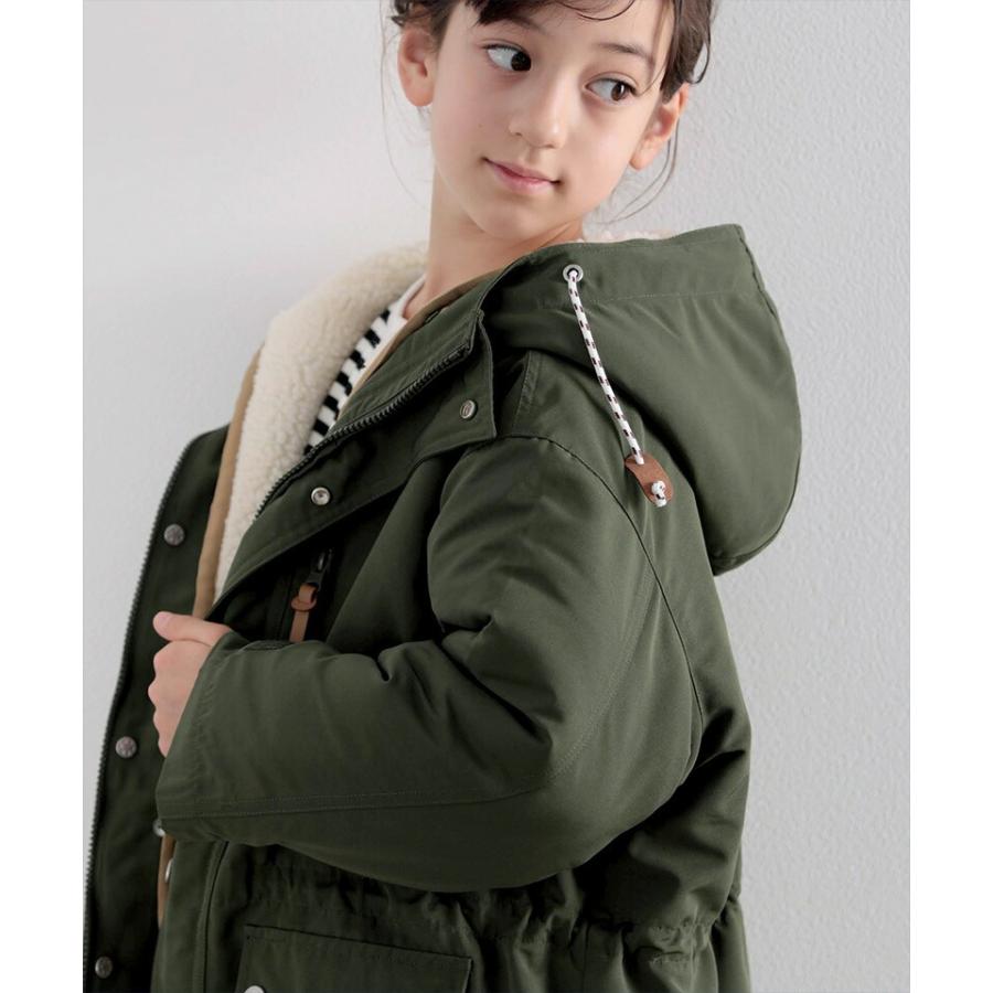 女の子 男の子 キッズ 3WAY マウンテンパーカー ボアジャケット 親子コーデ ジュニア 秋 冬 春 | classicalelf | 07