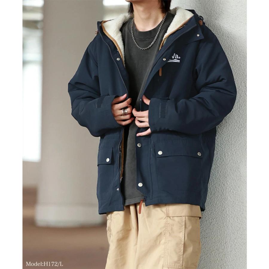 javaジャバ コラボ》メンズ 大きいサイズ アウター マウンテンパーカー