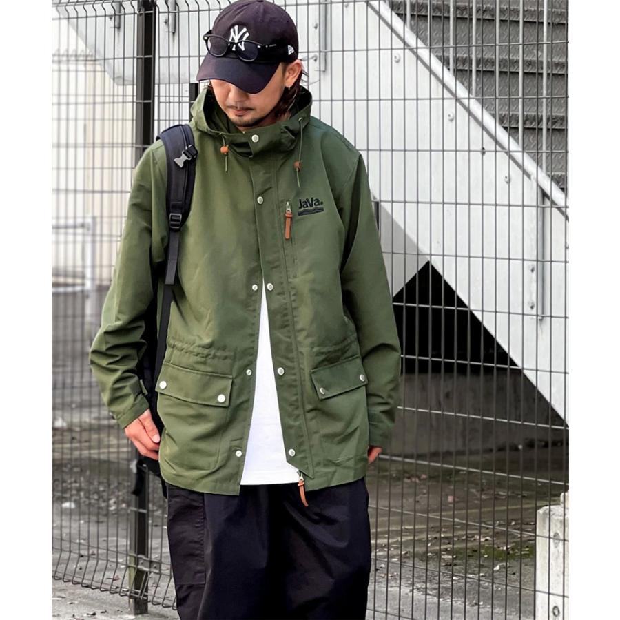 《javaジャバ コラボ》メンズ 大きいサイズ アウター マウンテンパーカー ボアブルゾン コート 3WAY ミドル丈 軽量 アウトドア |  | 08
