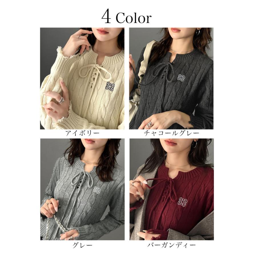 未使用級✨ADEAM リボンレース ジップニットフーディー ダブルジップ ADEAM リボンレース ジップニットフーディー ダブルジップ