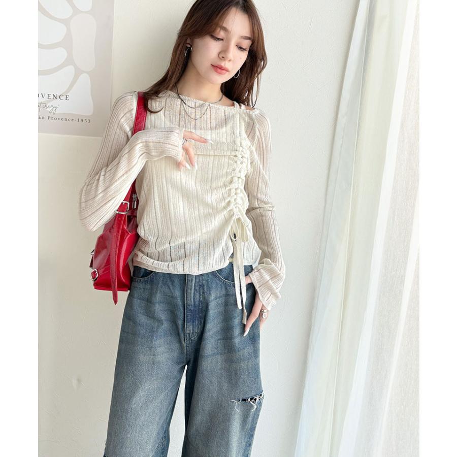 【mily bilet】トップス ニット レディース 長袖 オフショル | classicalelf | 05