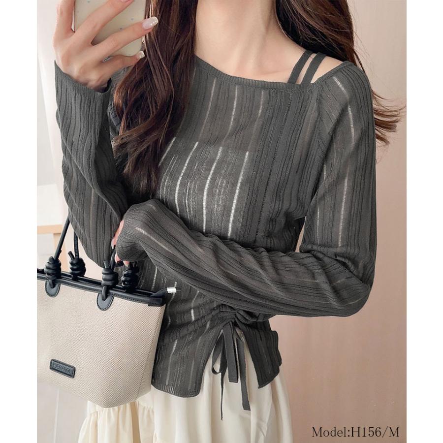 【mily bilet】トップス ニット レディース 長袖 オフショル | classicalelf | 08