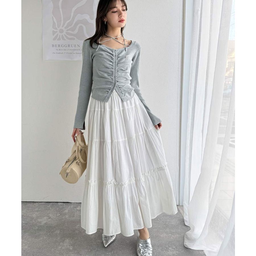 【mily bilet】トップス ニット レディース 胸シャーリングニット | classicalelf | 12