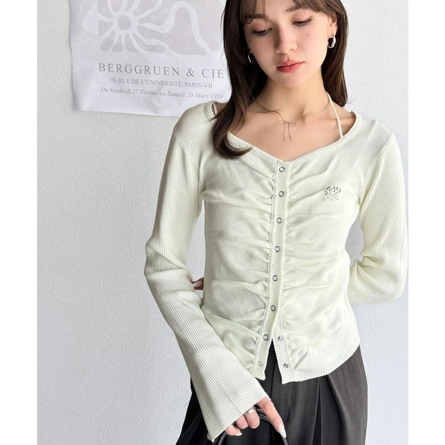 【mily bilet】トップス ニット レディース 胸シャーリングニット | classicalelf | 03