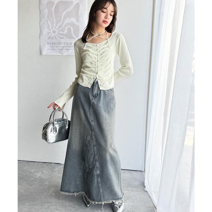 【mily bilet】トップス ニット レディース 胸シャーリングニット | classicalelf | 05