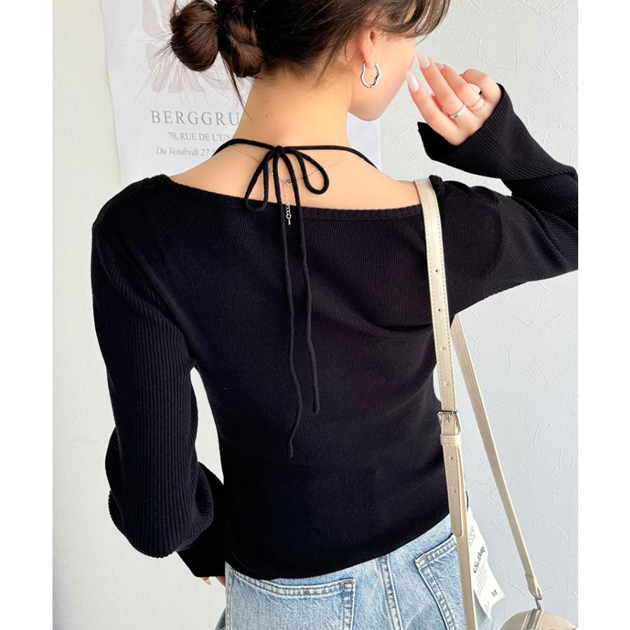 【mily bilet】トップス ニット レディース 胸シャーリングニット | classicalelf | 09