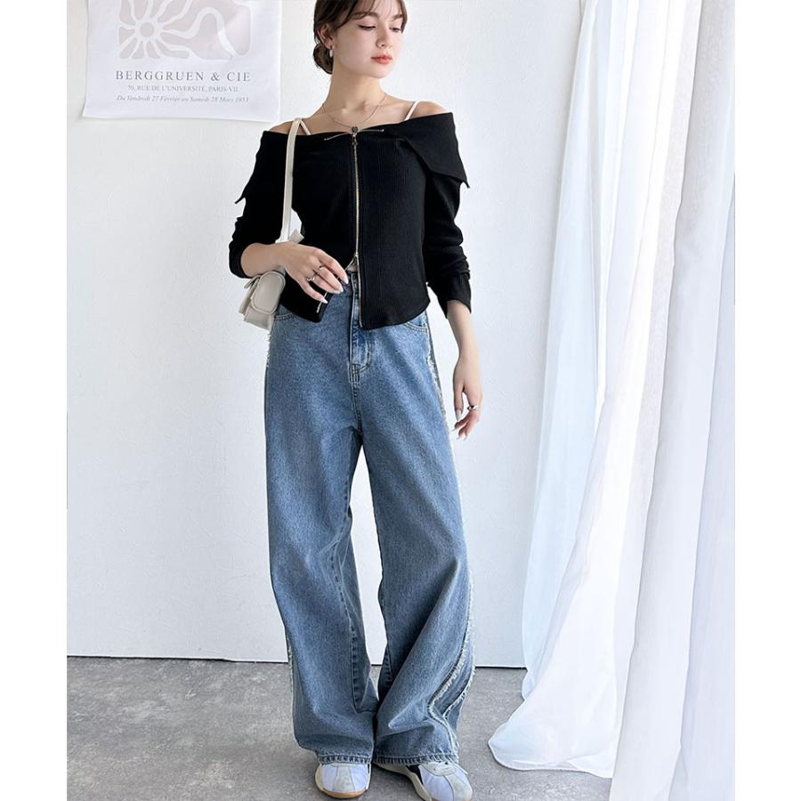 【mily bilet】ロンt レディース きれいめ ワイドネック オフショル | classicalelf | 10