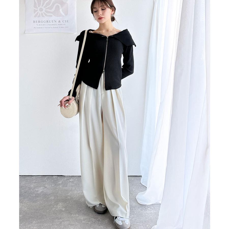 【mily bilet】ロンt レディース きれいめ ワイドネック オフショル | classicalelf | 12