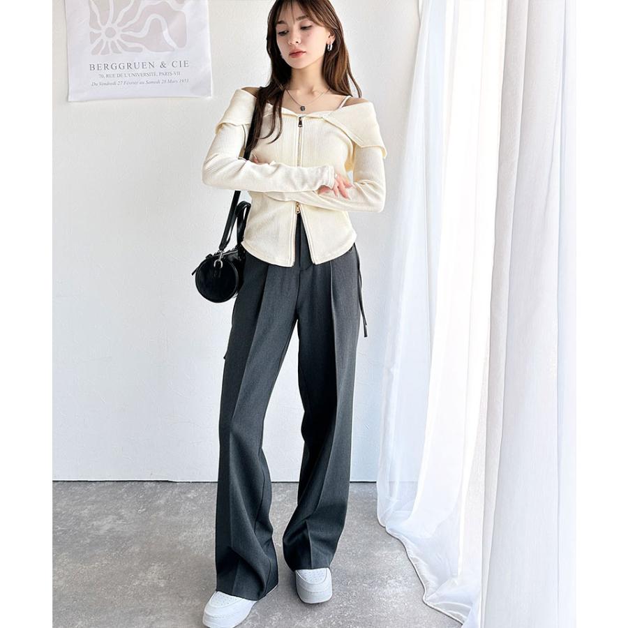 【mily bilet】ロンt レディース きれいめ ワイドネック オフショル | classicalelf | 05