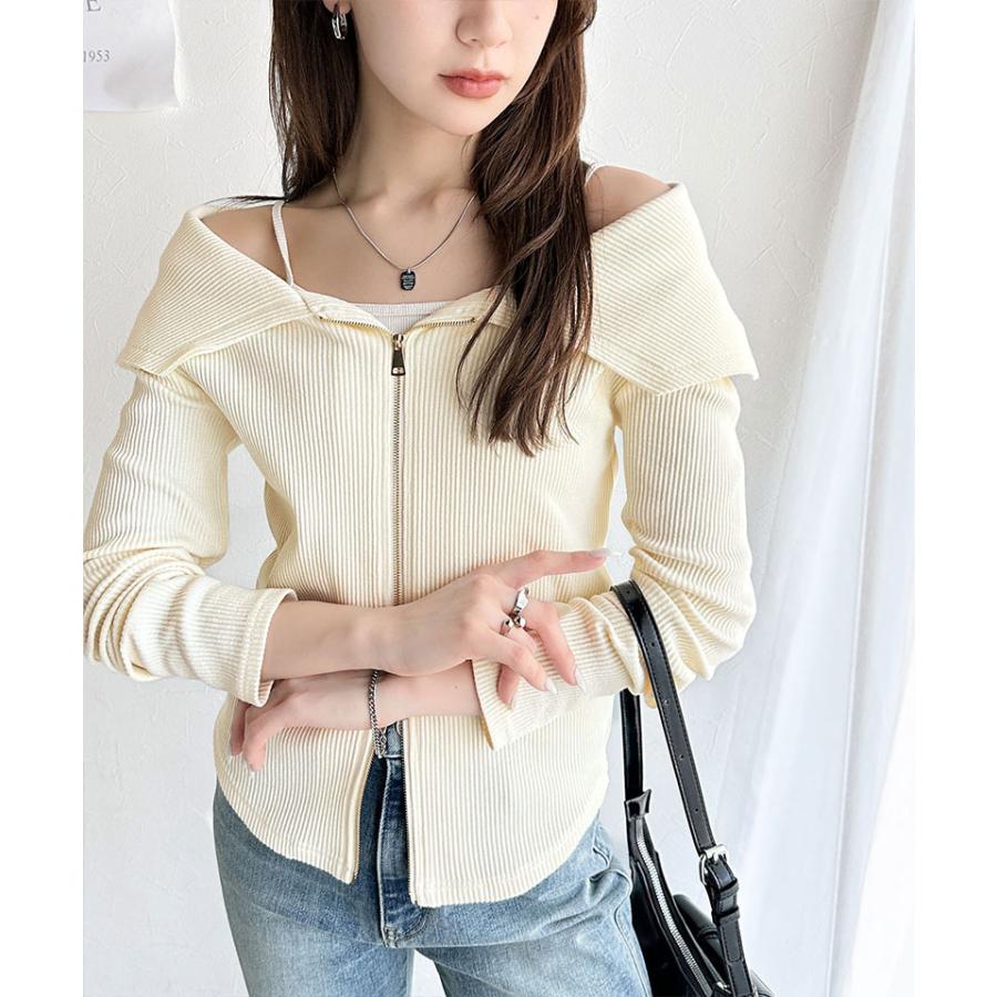 【mily bilet】ロンt レディース きれいめ ワイドネック オフショル | classicalelf | 06