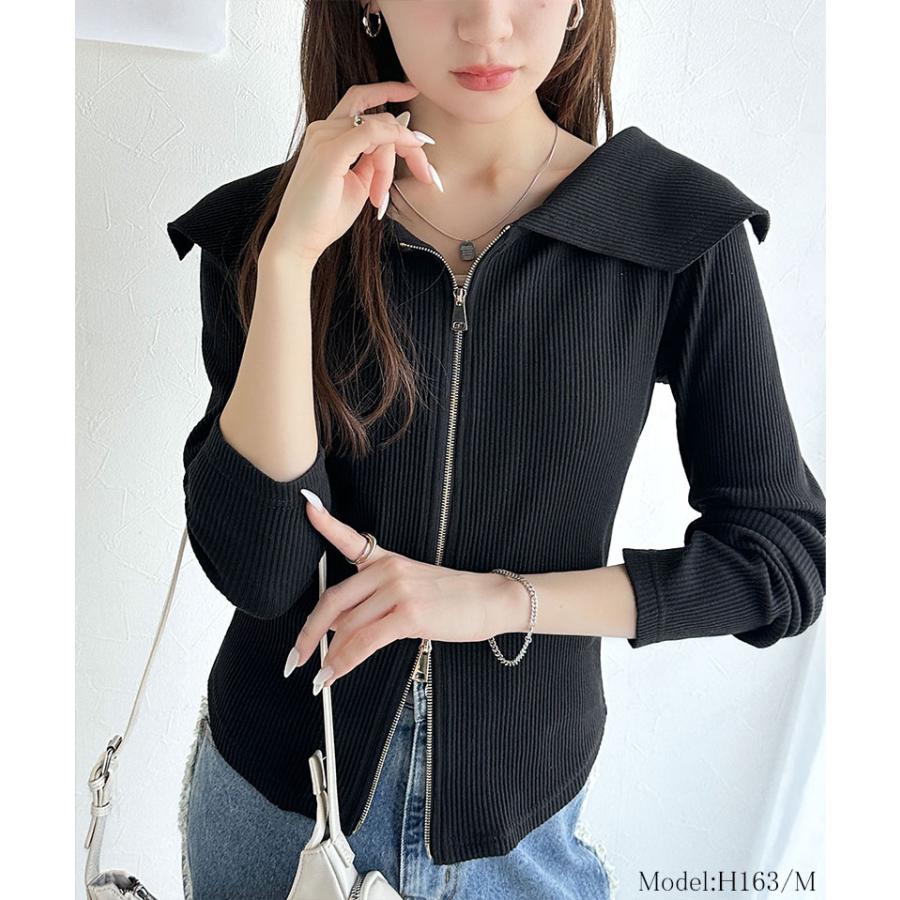 【mily bilet】ロンt レディース きれいめ ワイドネック オフショル | classicalelf | 08