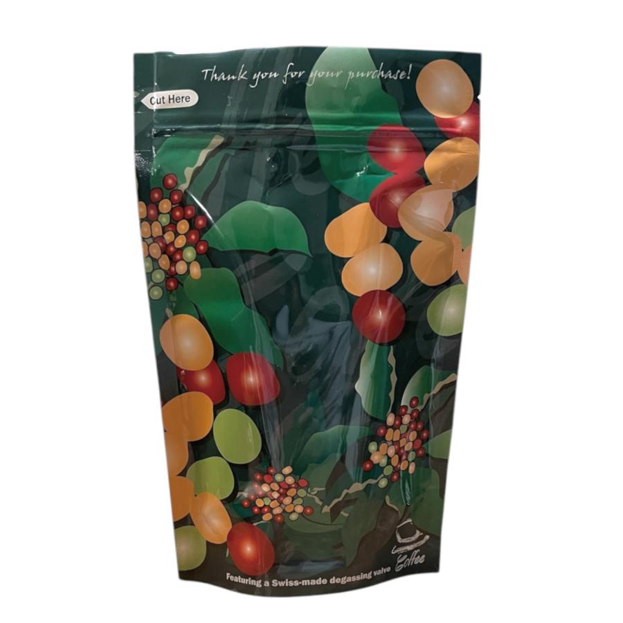 チャック付きアルミ蒸着 スタンドパック Coffee Cherry 80150-V バルブ付（30袋セット） |  | 01