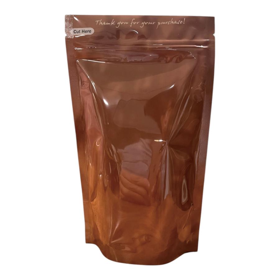 チャック付きアルミ蒸着 スタンドパック Chocolate 80150 バルブなし（30袋セット） | 