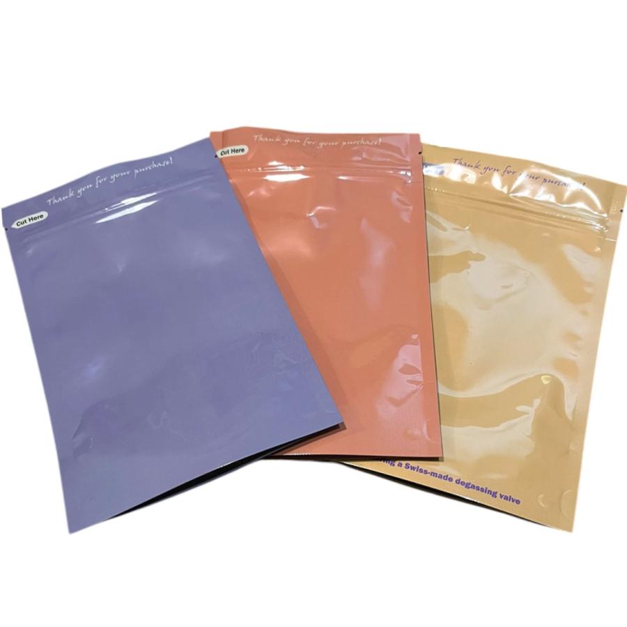 チャック付きアルミ蒸着 スタンドパック Lavender 80150 バルブなし（30袋セット） |  | 04