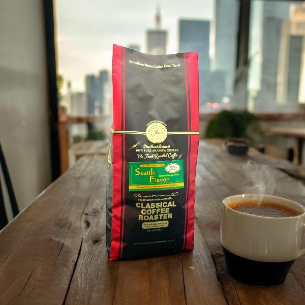 コーヒー豆 アラビカ豆100% シアトルフレーバー ブレンド コーヒー 1lb [454g] 【豆 or 挽 】 | CLASSICAL COFFEE ROASTER