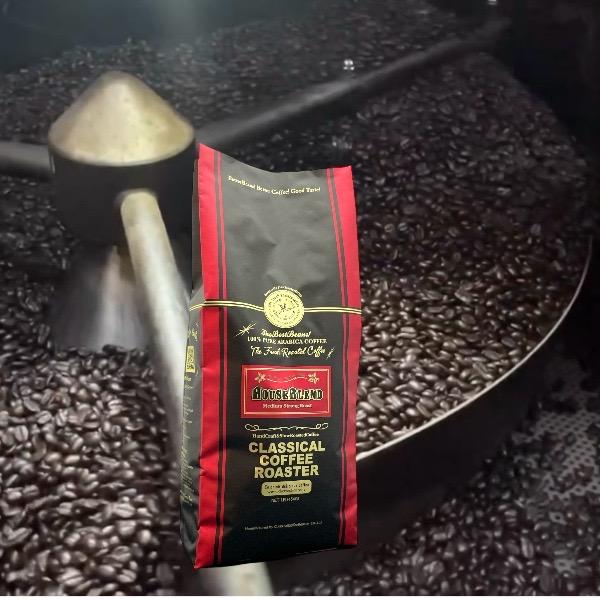 コーヒー豆 アラビカ豆100% ハウス ブレンド コーヒー 1lb [454g] 【豆 or 挽 】 | CLASSICAL COFFEE ROASTER