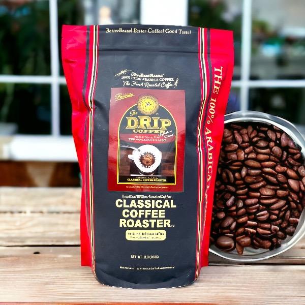 クラシカルコーヒーロースタ− コーヒー 粉 スペシャル ドリップ ブレンドコーヒー 2lb/908g 細挽 中深煎り | CLASSICAL COFFEE ROASTER | 01