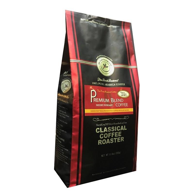 コーヒー 珈琲 コーヒー豆 プレミアム ブレンド コーヒー 250g 8,8oz 豆 or 挽 | CLASSICAL COFFEE ROASTER