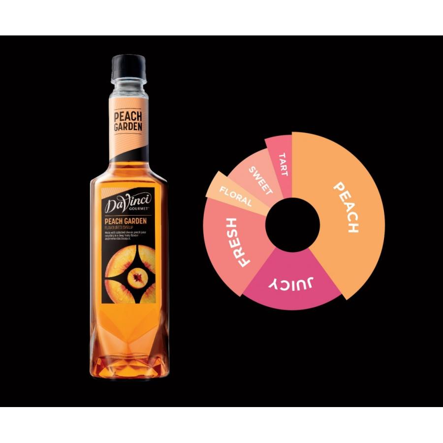 ダヴィンチ フレーバーシロップ ピーチガーデン PET 750ml Davinci | DaVinci Gourmet | 01