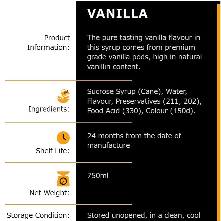 ダヴィンチ フレーバーシロップ クラッシック バニラ 750ml Davinci | DaVinci Gourmet | 01