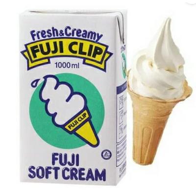 MORIYAMA ソフトミックス 冨士クリップ 業務用 バニラ5.5 1L 常温 1000ml×6本 ケース販売 | 