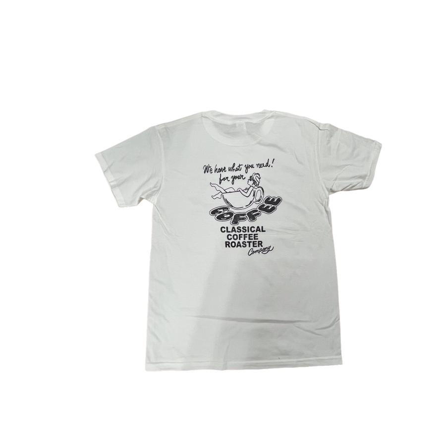 CCR オリジナル ロゴ tシャツ coffee コーヒー girls 白 |  | 01