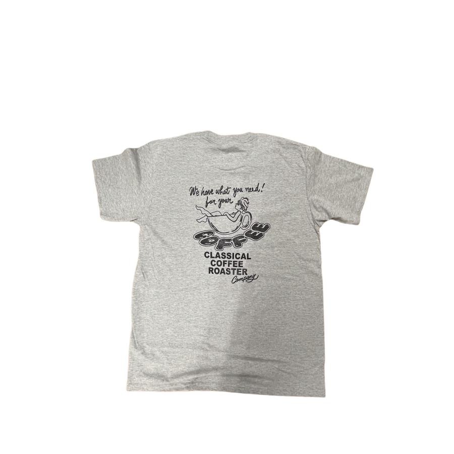CCR オリジナル ロゴ tシャツ coffee コーヒー girls グレー |  | 01