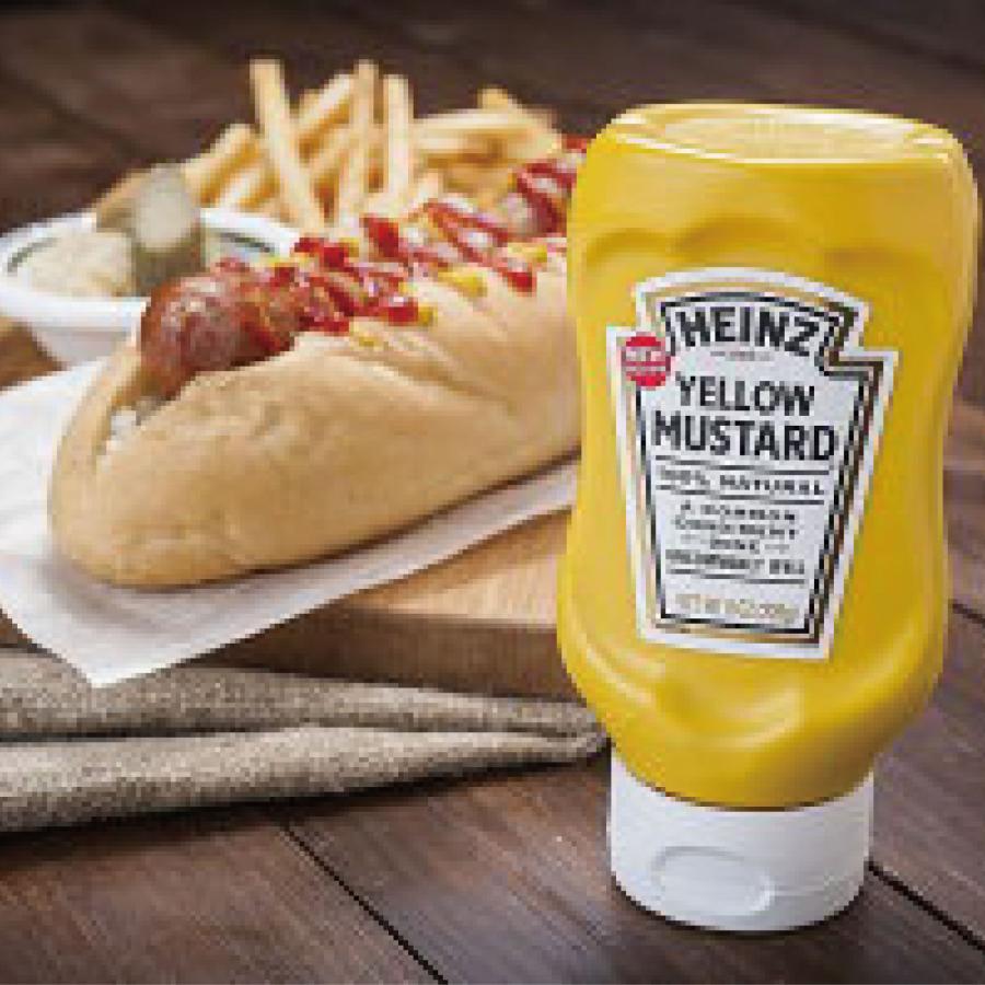 HEINZ ハインツ イエローマスタード イージースクイーズ 396g