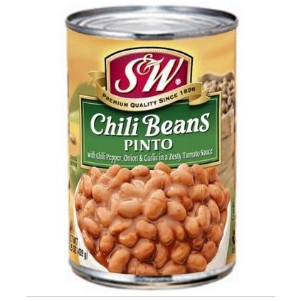 S&W エスアンドダブリュ チリビーンズ 缶詰 ChiliBeans 439g | 