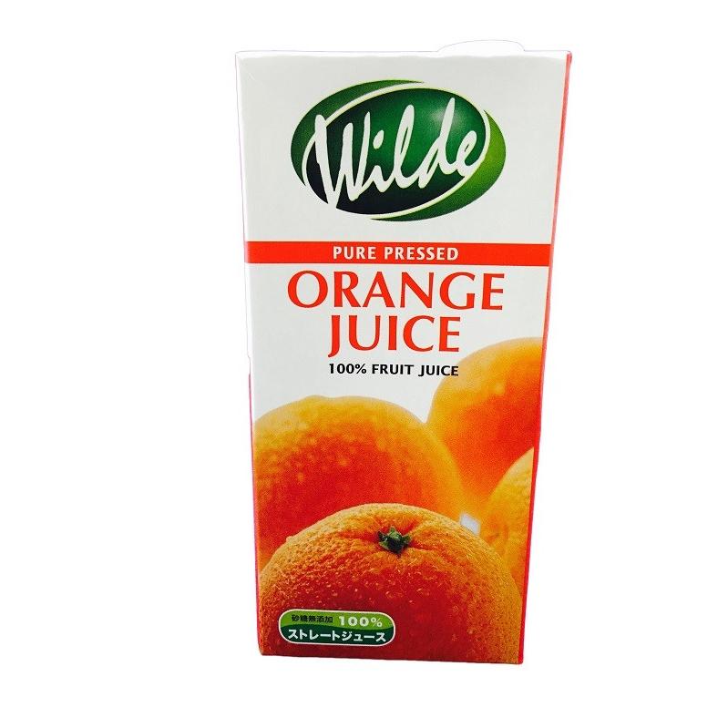 WILD ワイルド ストレートジュース オレンジ 1000ml ノンシュガー | 