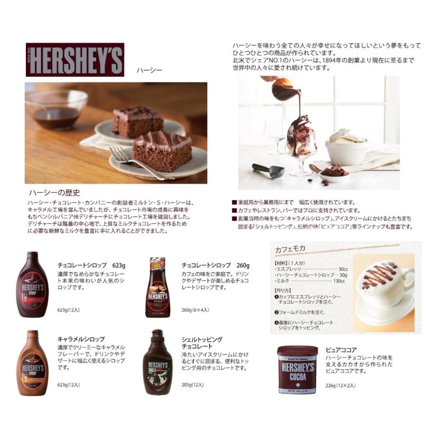 ハーシー キャラメルシロップ 623g HERSHEY'S　人気のキャラメルソース｜classicalcoffee｜02