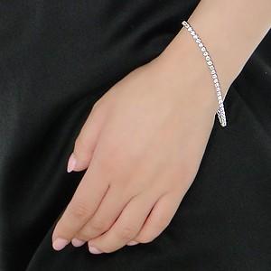 専用JH268★高級 ダイヤモンド3ct プラチナ テニスブレスレット 鑑付 ダイヤモンド テニスブレスレット（合計 3.0ct・プラチナタイプ
