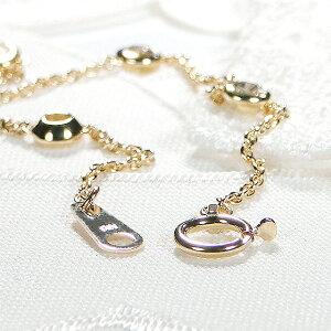 イエローゴールド K18 YG 0.5ct ダイヤモンド ステーション ブレスレット 送料無料 ブレス 0.5カラット 覆輪 フクリン 18金 ダイヤ CSBL00026-18Yの画像