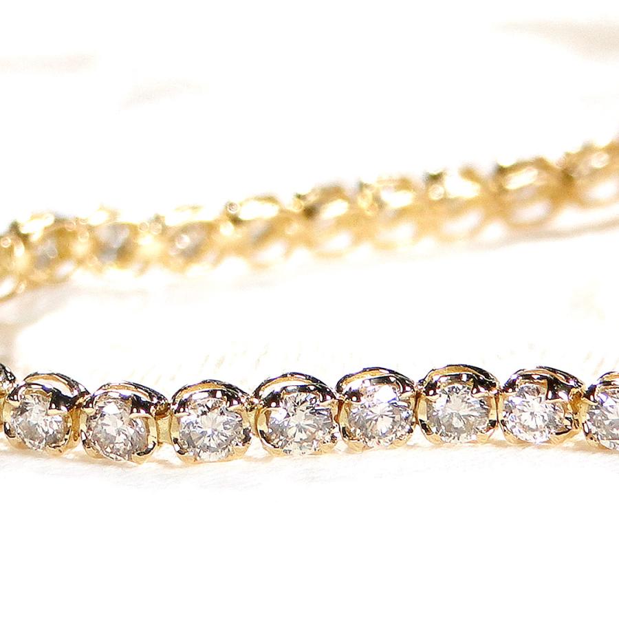 Classic CHESS（クラシックチェス） K18YG 2.0ct ダイヤモンド テニス