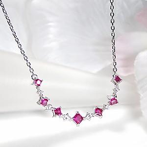 Classic CHESS pt900 プラチナ ルビー ダイヤモンド ダイヤ