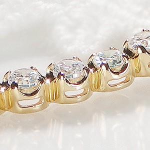 ネックレス ダイヤモンド イエローゴールド レディース ペンダント ライン 18k 18金 YG SIクラス シンプル プレゼント 誕生日 クリスマス CSN00132-18Yの画像