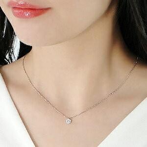 ネックレス ダイヤモンド レディース pt900 ペンダント プラチナ900クリスマス 誕生日 プレゼント  0.20ct プラチナ VSクラス Verygood  CSN00144-Ptの画像