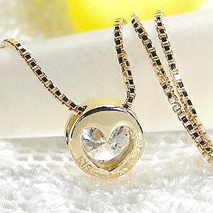 専用！ダイヤモンド10金イタリア製チェーンPGプチペンダントネックレス 未使用品 Pt850 ベネチアン チェーンネックレス 0.8mm 45cm スライド式 送料無料