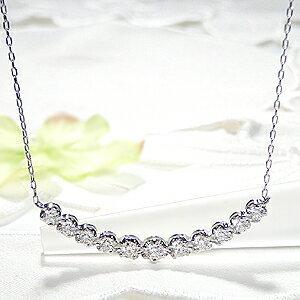 Classic CHESS Pt950 1.0ct ダイヤモンド ライン ネックレス Classic CHESS Pt950 1.0ct ダイヤモンド ライン ネックレス