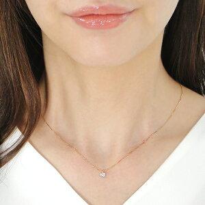 K18YG 0.2ct 一粒 ダイヤモンド ネックレス 0.2カラット 一粒 ダイヤ 一粒石 ペンダント イエロー ゴールド ダイア ひと粒 １粒 プレゼント 贈り物 CSN00184-18Yの画像