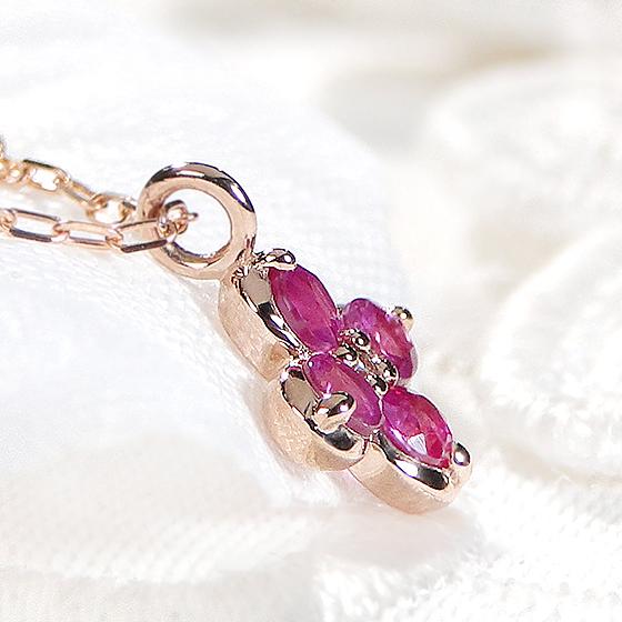 Classic CHESS（クラシックチェス） K10 18PG クローバー ネックレス