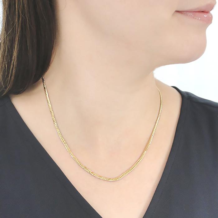 Classic CHESS（クラシックチェス） K18YG ヘリンボーン チェーン