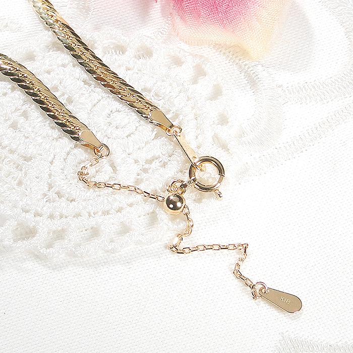 Classic CHESS（クラシックチェス） K18YG ヘリンボーン チェーン