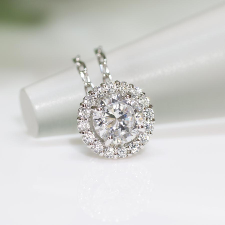 【新品未使用】pt900 天然ダイヤモンドD 0.30カラット45cmネックレス 1カラット ダイヤモンド ネックレス 一粒 一点留 プラチナ Pt900