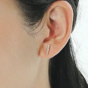 メ*マ様 K18PG 18金ピンク ダイヤモンド0.220ct 片耳ピアス ブラ メ*マ様 K18PG 18金ピンク ダイヤモンド0.220ct 片耳ピアス ブラ