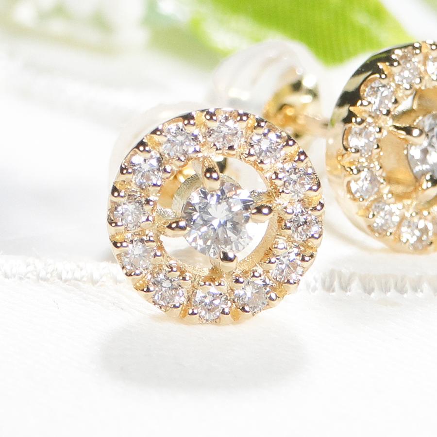 Classic CHESS（クラシックチェス） K18YG 0.40ct ダイヤモンド ピアス