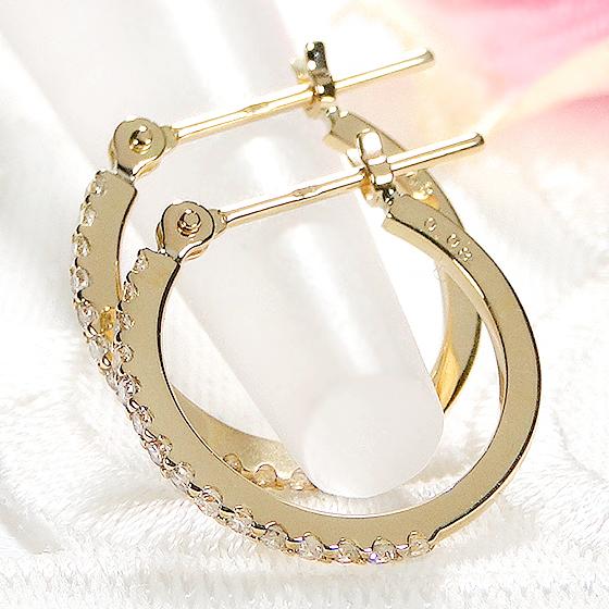 Classic CHESS（クラシックチェス） K18YG 0.16ct ダイヤモンド フープ
