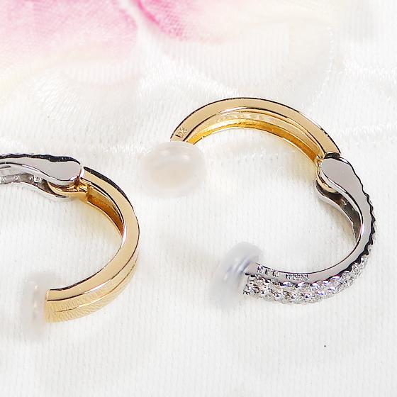 aatantan　pt900 合計0.30ct フープピアス プラチナ Pt900 0.3ct ダイヤモンド フープ ピアス 送料無料