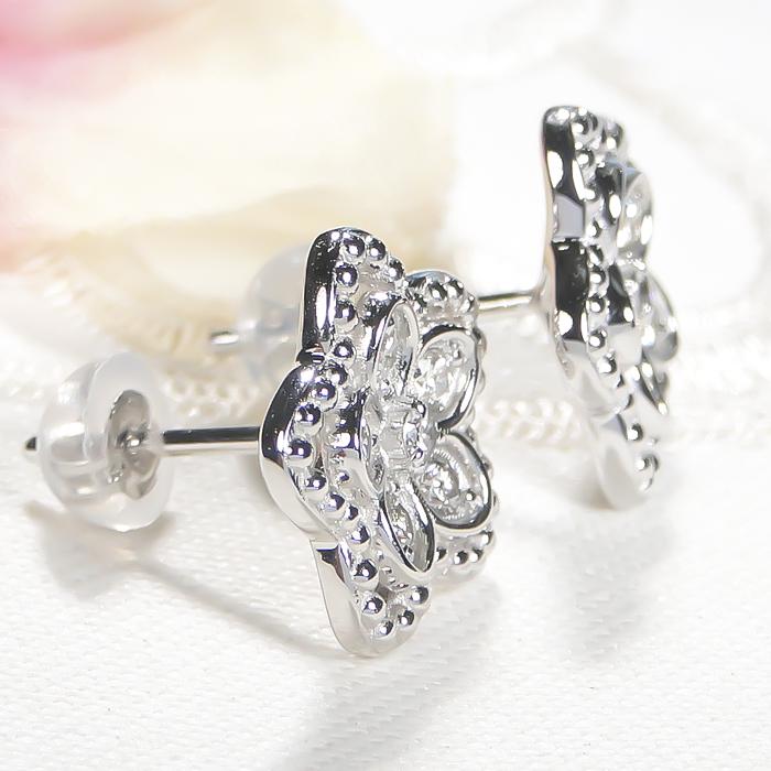 Classic CHESS（クラシックチェス） Pt950 0.24ct ダイヤモンド ピアス